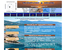 Tablet Screenshot of osteopathie-shiatsu.com